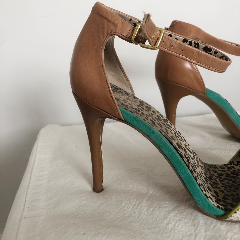 Jessica Simpson Leopard multicolour heels - Picture 9 of 11